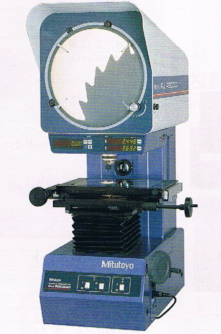 profile projector mitutoyo photo